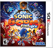 Front Cover for Sonic Boom: Fire & Ice (Nintendo 3DS) (download release)