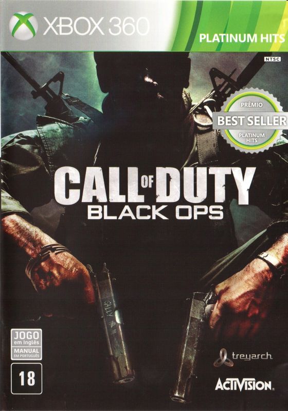 Front Cover for Call of Duty: Black Ops (Xbox 360) (Xbox 360 Platinum Hits release)