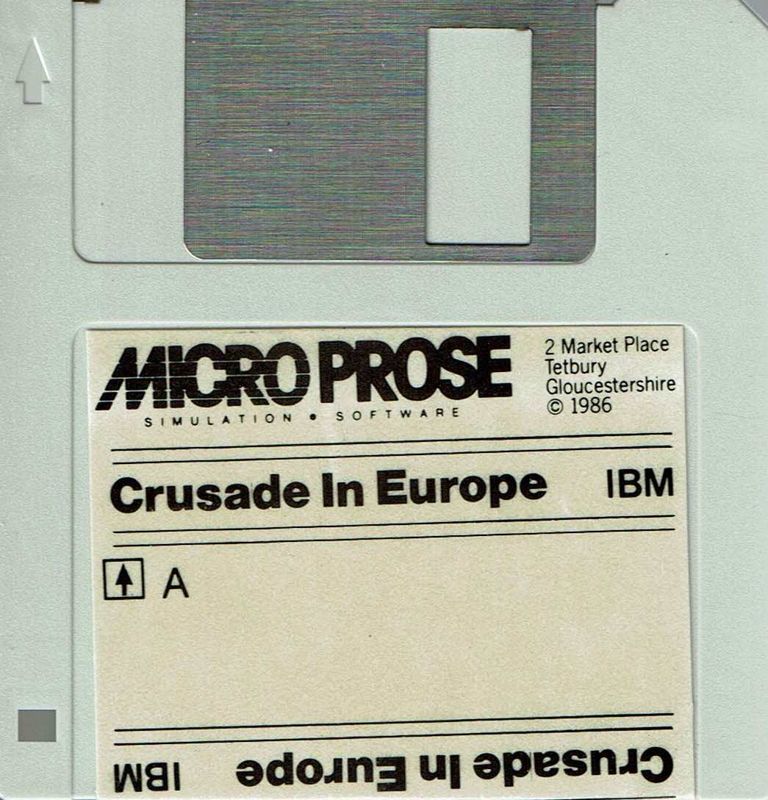 Media for Crusade in Europe (PC Booter): Front