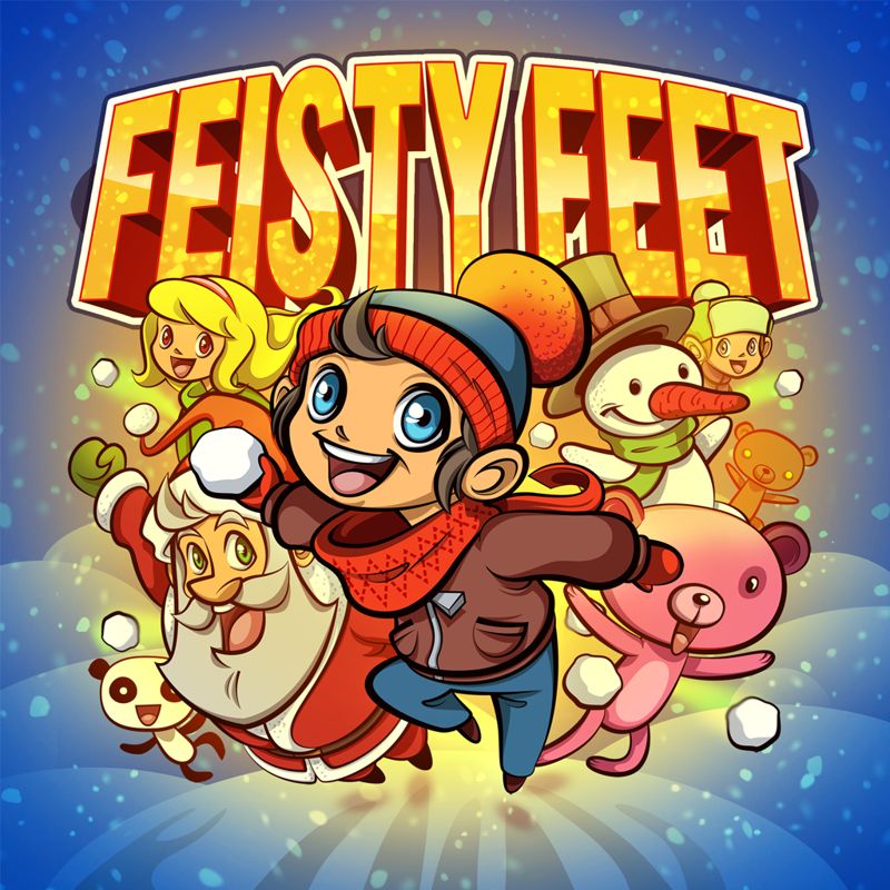 Front Cover for Feisty Feet (PS Vita and PSP and PlayStation 3) (download release)