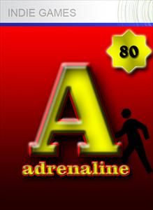 Front Cover for Adrenaline (Xbox 360) (XNA Indie release)