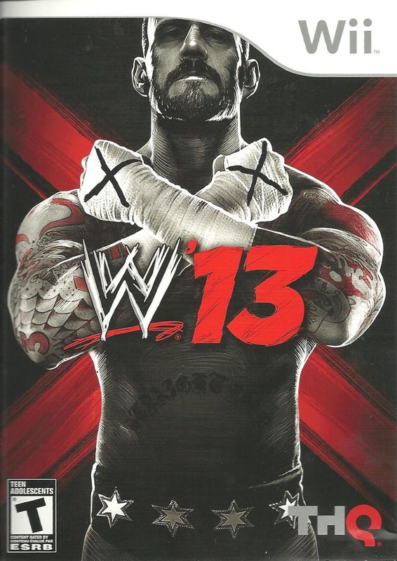 Front Cover for WWE '13 (Wii)