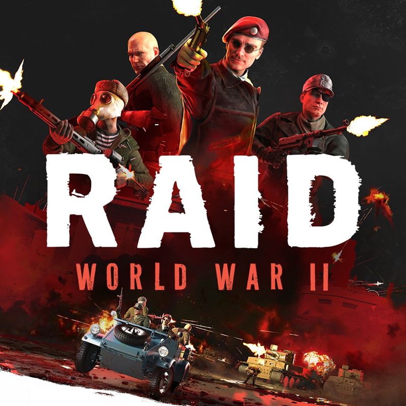 Front Cover for Raid: World War II (PlayStation 4) (download release)