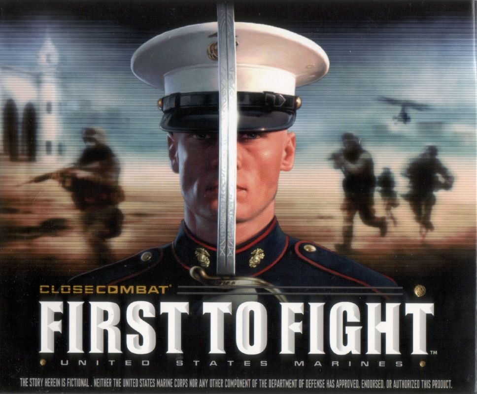 Other for Close Combat: First to Fight (Windows): Disc Holder - Outside Front