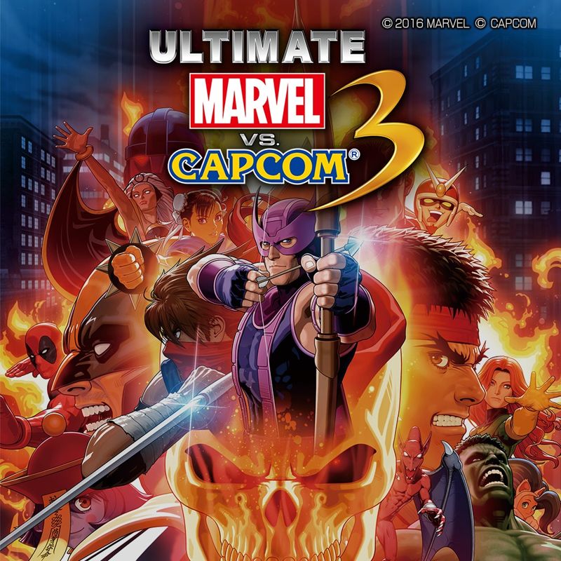 Front Cover for Ultimate Marvel vs. Capcom 3 (PlayStation 4)