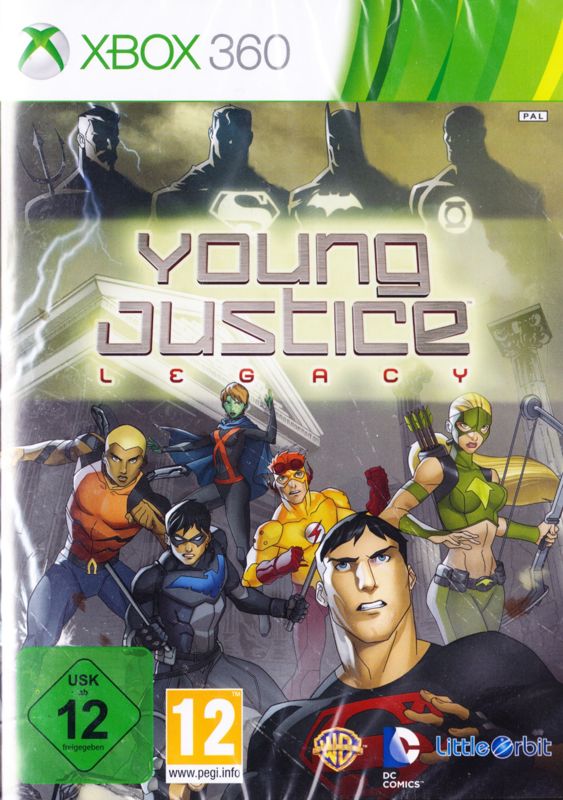 Front Cover for Young Justice: Legacy (Xbox 360)
