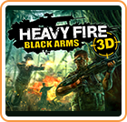 Front Cover for Heavy Fire: Black Arms 3D (Nintendo 3DS) (download release)
