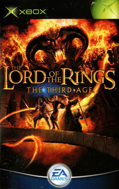 Manual for The Lord of the Rings: The Third Age (Xbox): Front