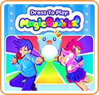 Front Cover for Dress to Play: Magic Bubbles! (Nintendo 3DS) (download release)