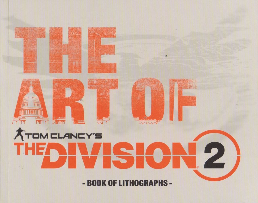 Extras for Tom Clancy's The Division 2 (Washington D.C. Edition) (PlayStation 4): Art Book - Front