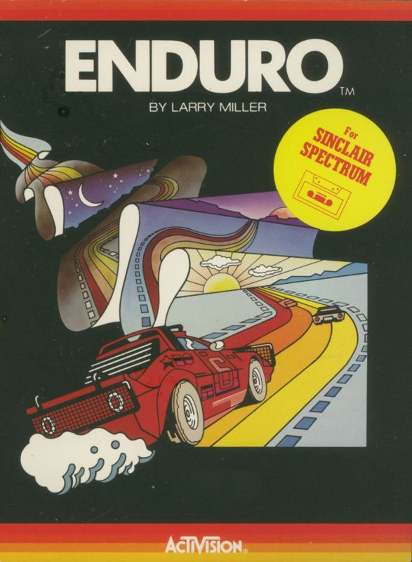 Front Cover for Enduro (ZX Spectrum)