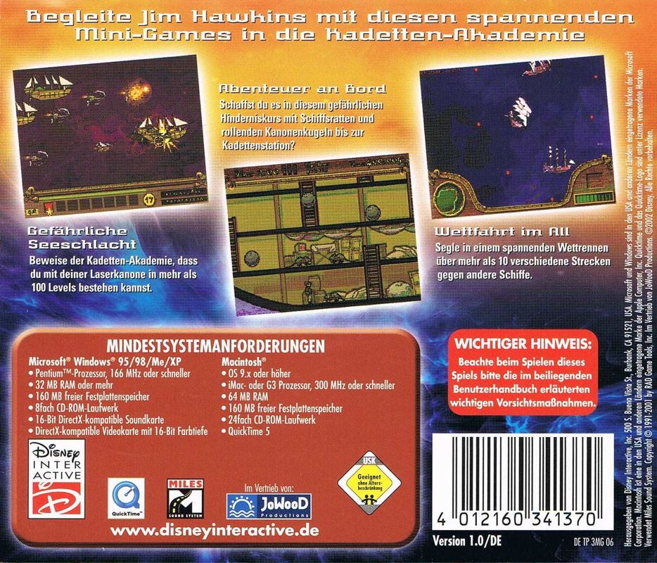 Back Cover for Disney's Treasure Planet Collection (Macintosh and Windows)