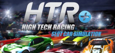 Front Cover for HTR+ Slot Car Simulation (Macintosh and Windows) (Steam release)