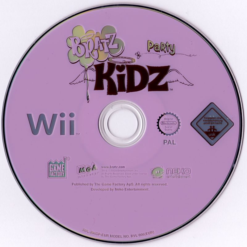 Media for Bratz Kidz: The Kidz With a Passion for Fun! (Wii)