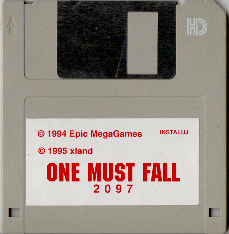 Media for One Must Fall 2097 (DOS): Disk 1