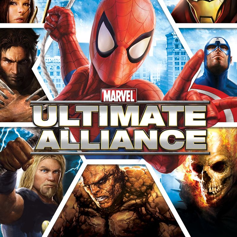 Front Cover for Marvel Ultimate Alliance (PlayStation 4): Download release
