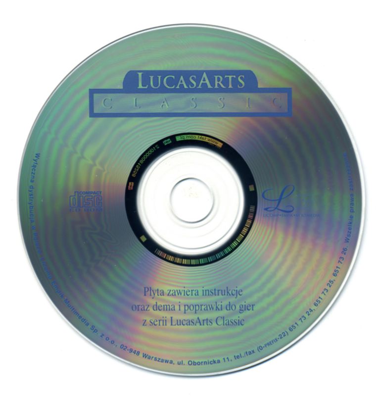 Media for Escape from Monkey Island (Windows) (LucasArts Classic release): Patches and manuals for LucasArts Classic games