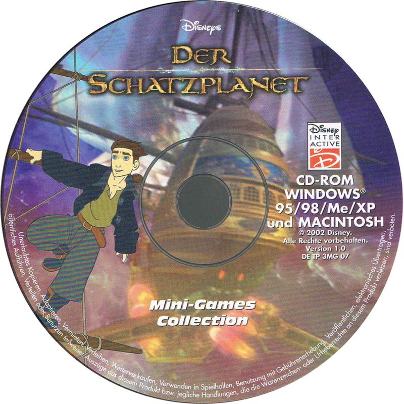 Media for Disney's Treasure Planet Collection (Macintosh and Windows)