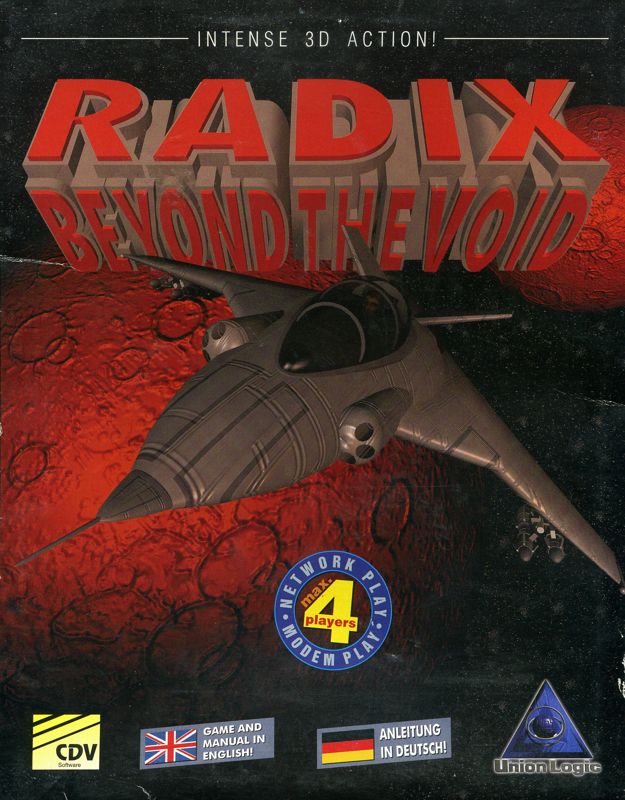 Front Cover for Radix: Beyond the Void (DOS)