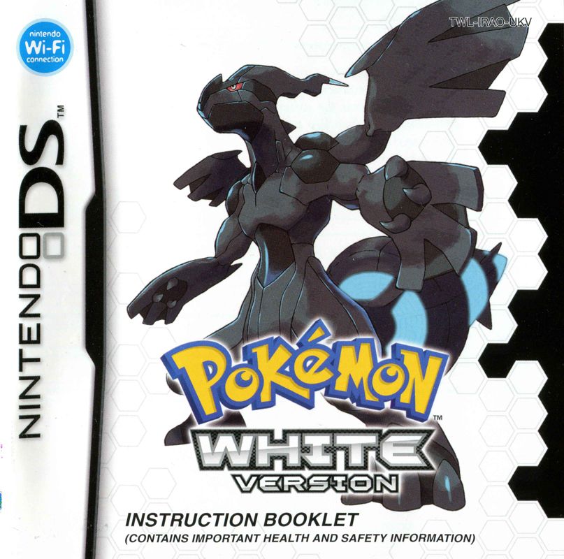 Pokémon White Version 2 cover or packaging material - MobyGames