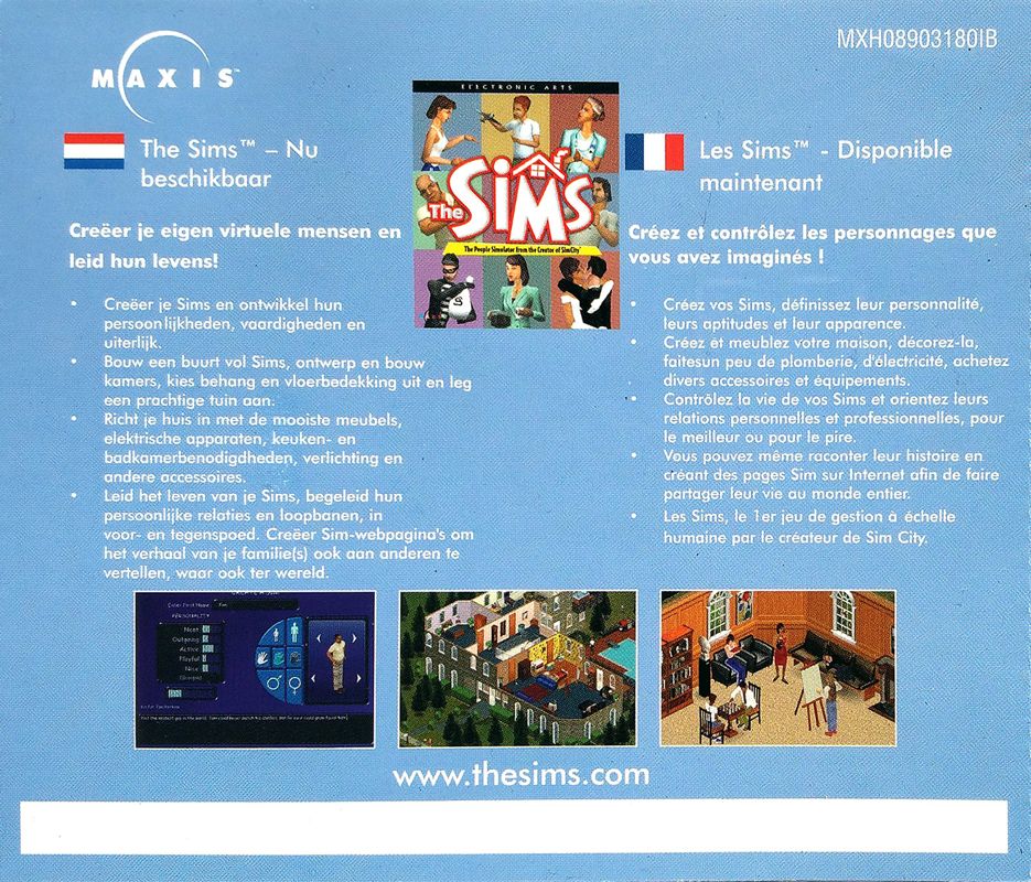 Other for SimCity 3000 Unlimited (Windows): Jewel Case - Back