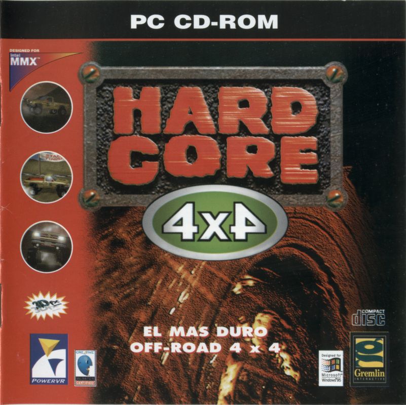Other for TNN Motor Sports Hardcore 4x4 (Windows): Jewel Case - Front