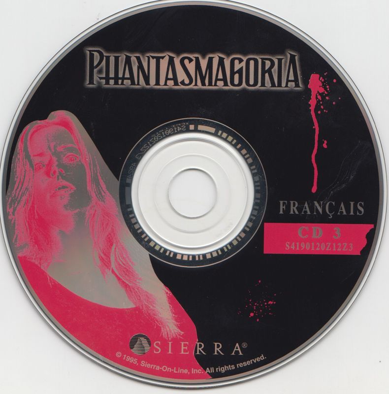 Media for Roberta Williams' Phantasmagoria (DOS and Windows and Windows 16-bit): Disc 3