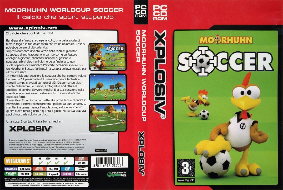 Full Cover for Crazy Chicken: Soccer (Windows) (Xplosiv release)