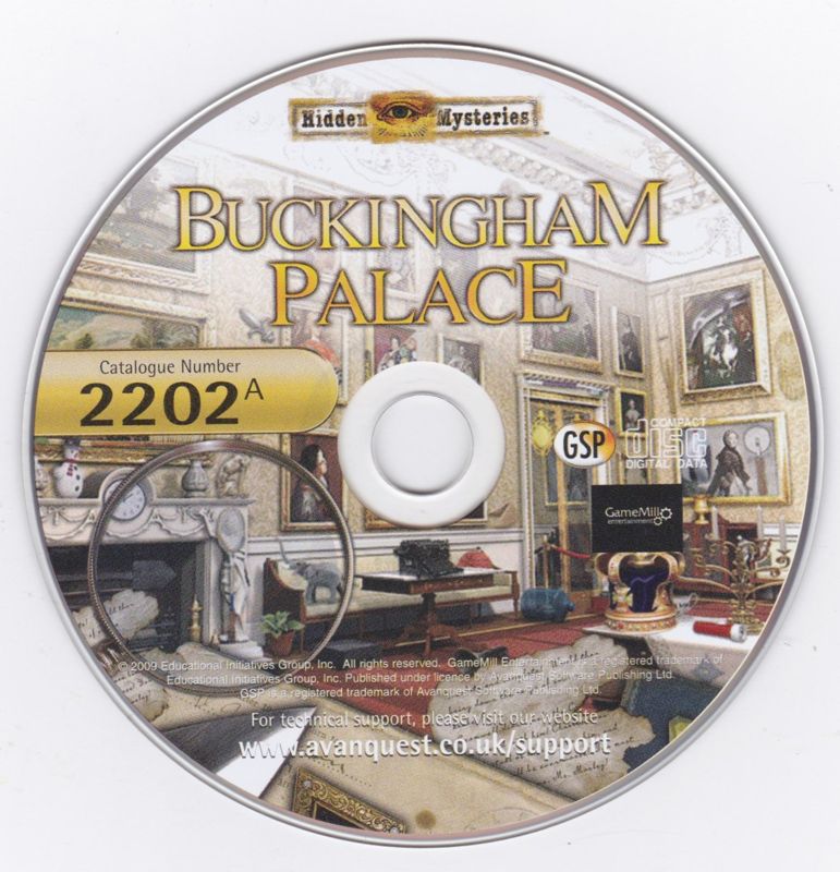 Media for Hidden Mysteries: Buckingham Palace (Windows) (GSP release)