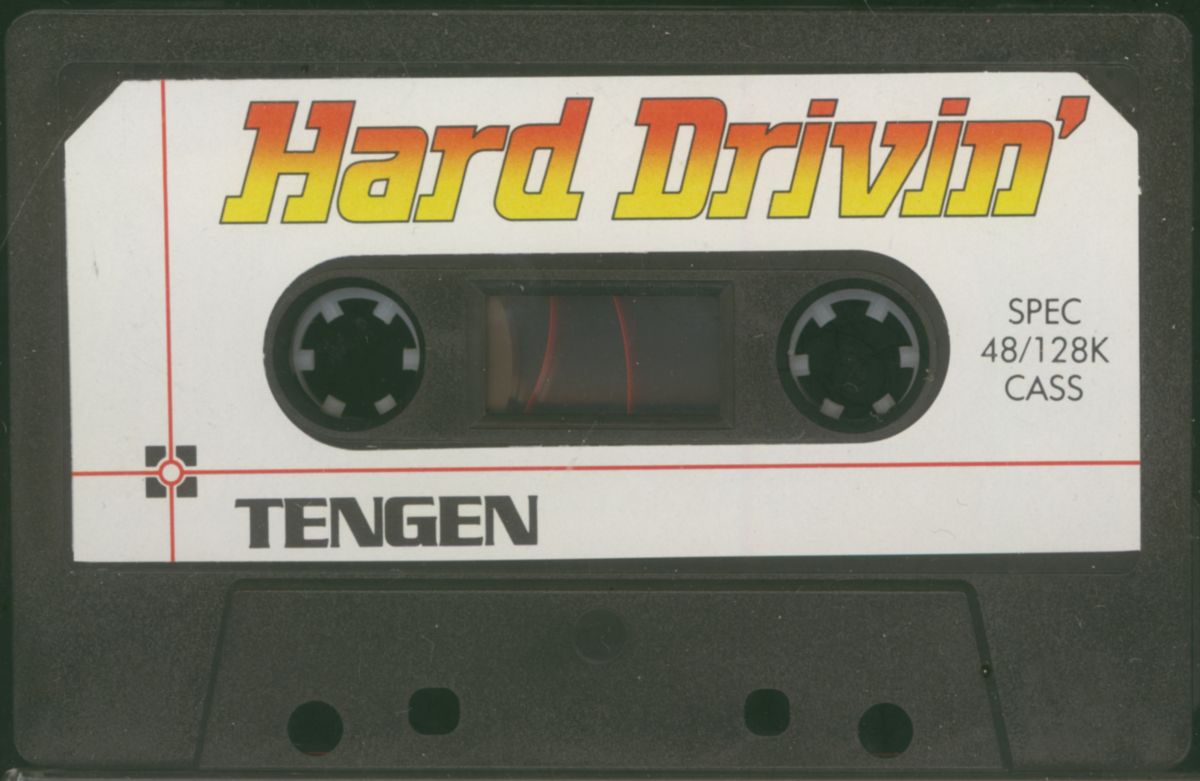 Media for Hard Drivin' (ZX Spectrum)
