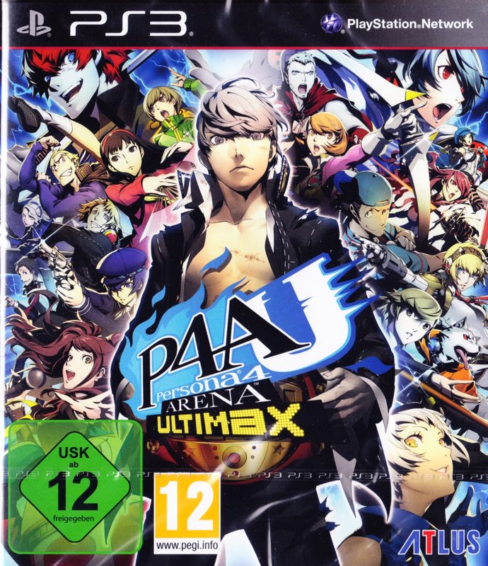 Persona 4: Arena Ultimax cover or packaging material MobyGames
