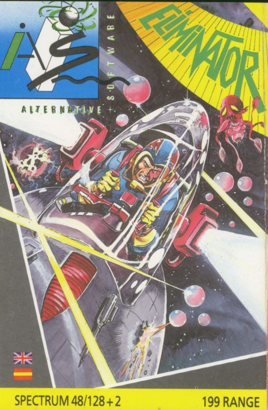 Front Cover for Eliminator (ZX Spectrum)