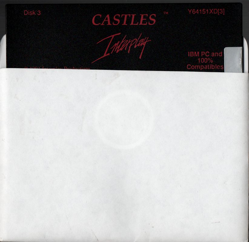 Media for Castles (DOS): Disk 3