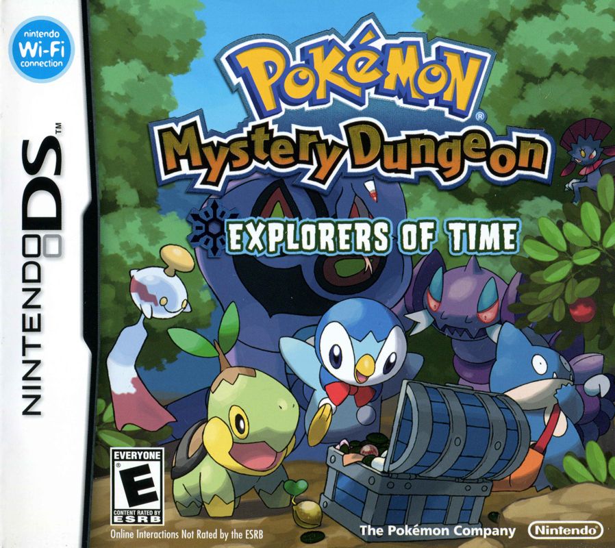 Front Cover for Pokémon Mystery Dungeon: Explorers of Time (Nintendo DS)
