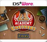 Front Cover for Academy: Checkers (Nintendo DSi) (download release)