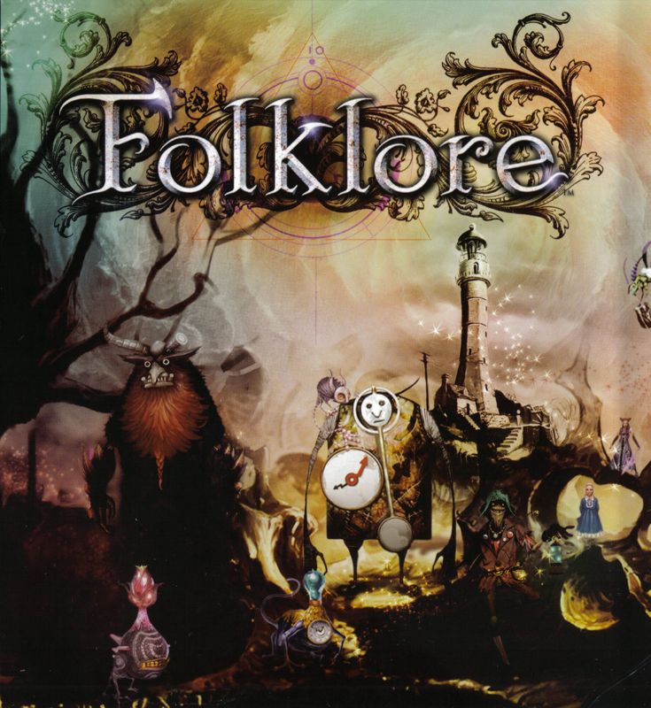 Inside Cover for Folklore (PlayStation 3): Left