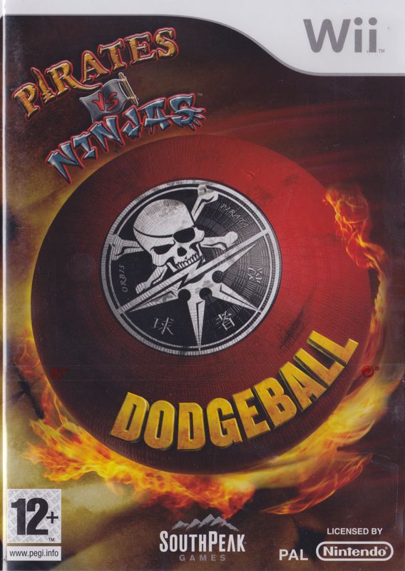 Front Cover for Pirates vs. Ninjas Dodgeball (Wii)