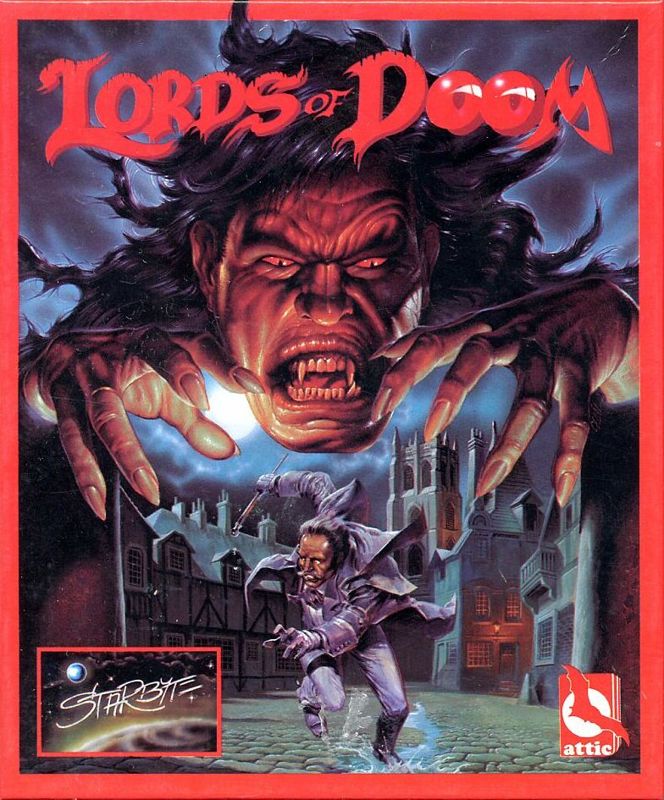 Front Cover for Lords of Doom (Commodore 64)