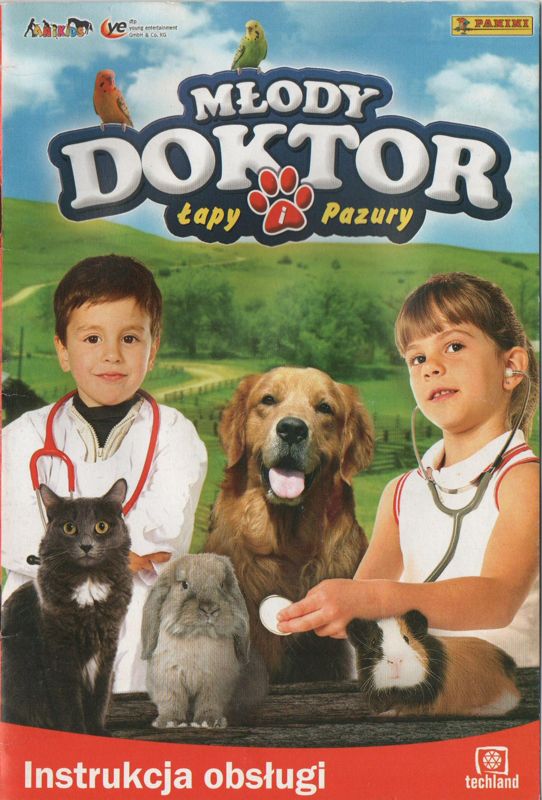 Manual for Paws & Claws: Pet Vet (Windows): Front