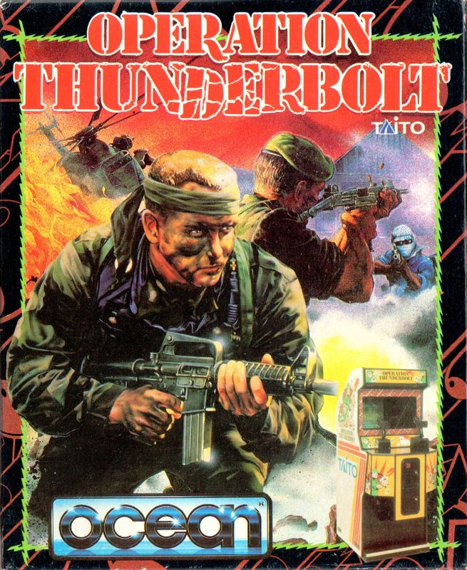 Front Cover for Operation Thunderbolt (Amiga)