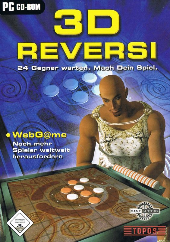 Front Cover for 3D Reversi (Windows)