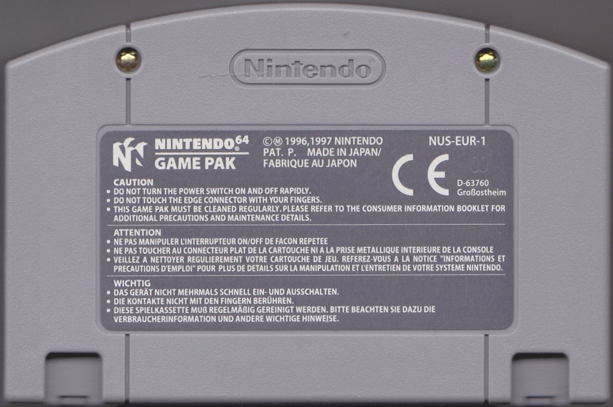 Media for Kirby 64: The Crystal Shards (Nintendo 64): Back