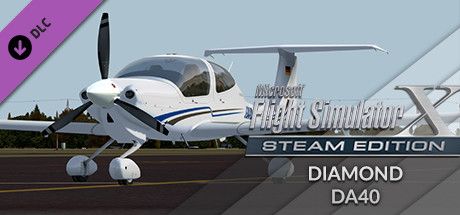 Front Cover for Microsoft Flight Simulator X: Steam Edition - Diamond DA40 (Windows) (Steam release)