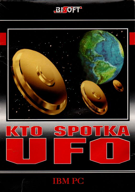 Front Cover for Kto spotka UFO (DOS) (3.5 disk release)