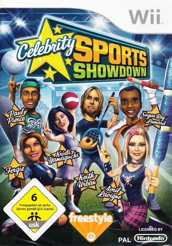 Front Cover for Celebrity Sports Showdown (Wii)