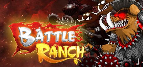 Front Cover for Battle Ranch: Pigs vs Plants (Linux and Macintosh and Windows) (Steam release)