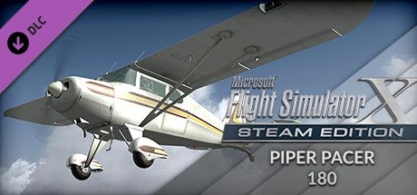 Front Cover for Microsoft Flight Simulator X: Steam Edition - Piper Pacer 180 (Windows) (Steam release)