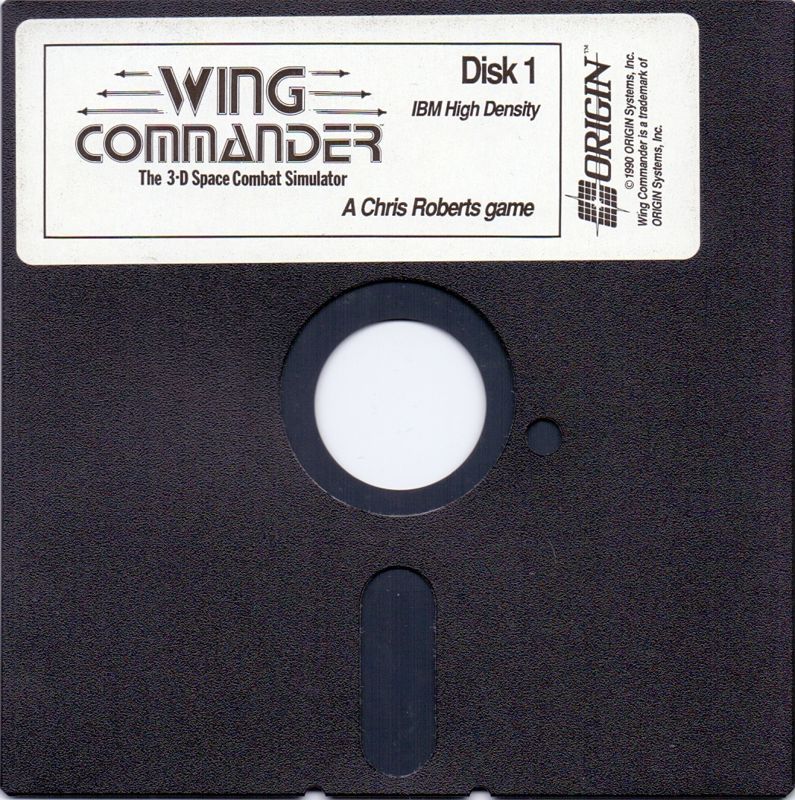 Media for Wing Commander: Deluxe Edition (DOS): Disk 1