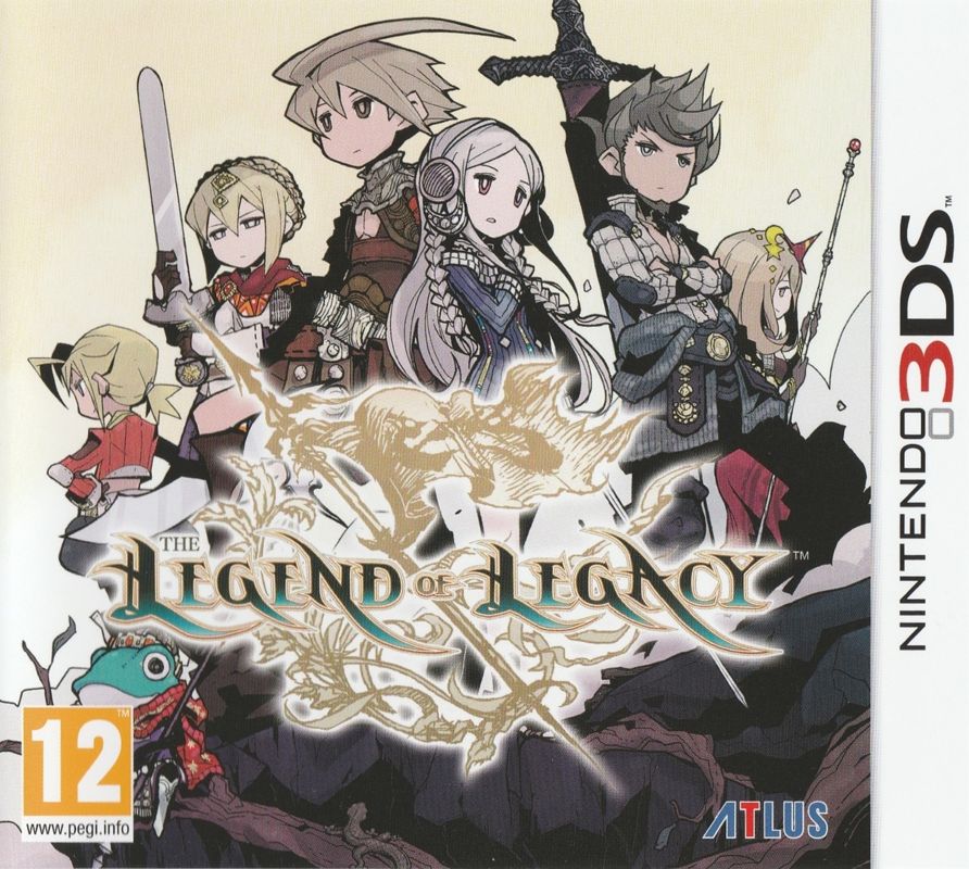 Front Cover for The Legend of Legacy (Nintendo 3DS) (retail release)