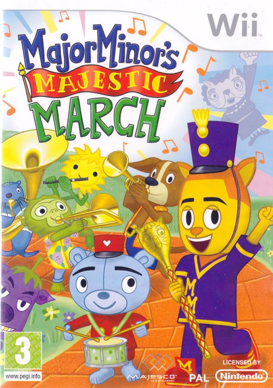 Front Cover for Major Minor's Majestic March (Wii)